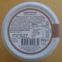 Leberwurst Hausmacher Art
