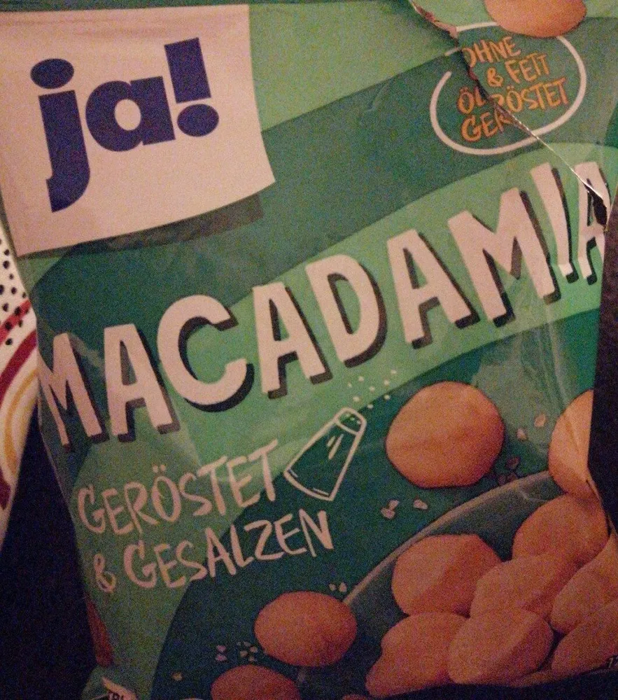 Macadamia geröstet & gesalzen
