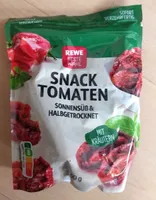 Snack Tomaten mit Kräutern, sonnensüß & halbgetrocknet