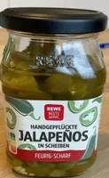 Jalapenos Gemuese in Scheiben