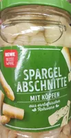 Spargelabschnitte mit Köpfen