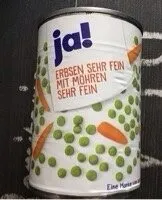 Erbsen mit Möhren klein Dose