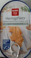 Heringsfilets in Senfcreme