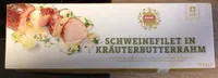 Schweinefilet in Kräuterbutterrahm
