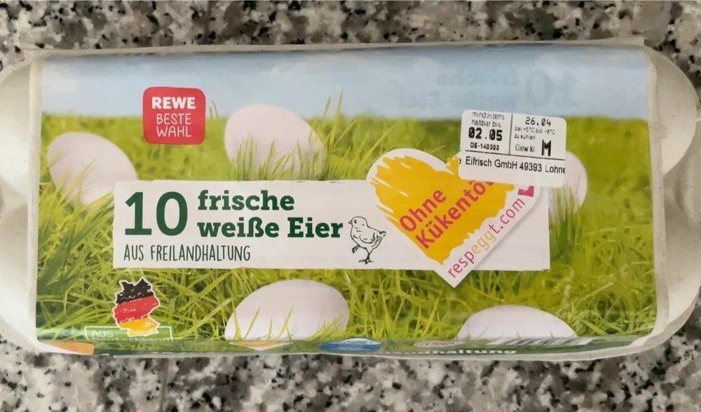 Frische Eier