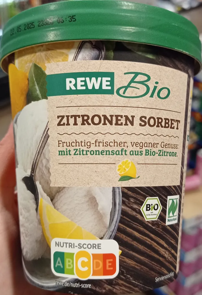 Zitronen Sorbet 4337256076340