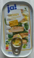 Sardinen in Sonnenblumenöl mit Zitrone