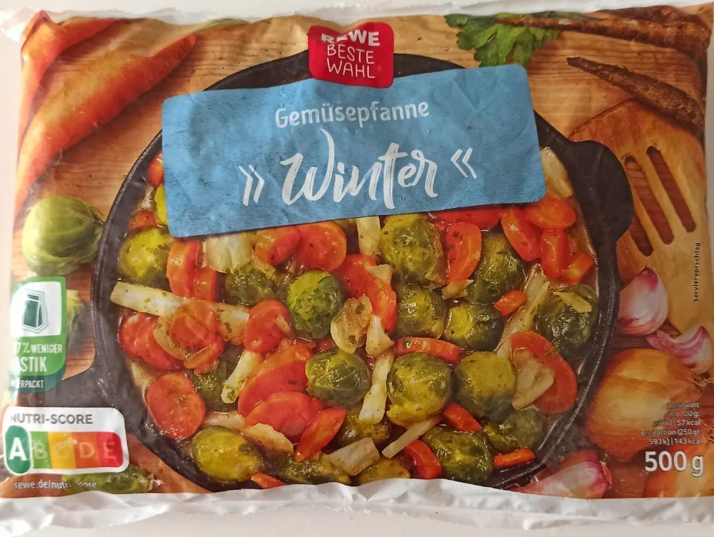 Gemüse Pfanne Winter