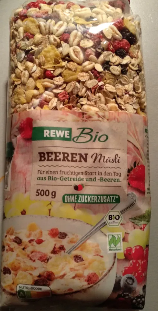Rewe Bio Beerenmüsli