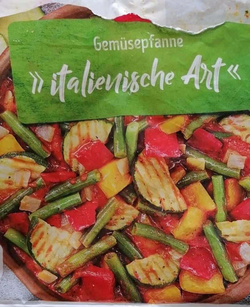 Gemüsepfanne italienische Art