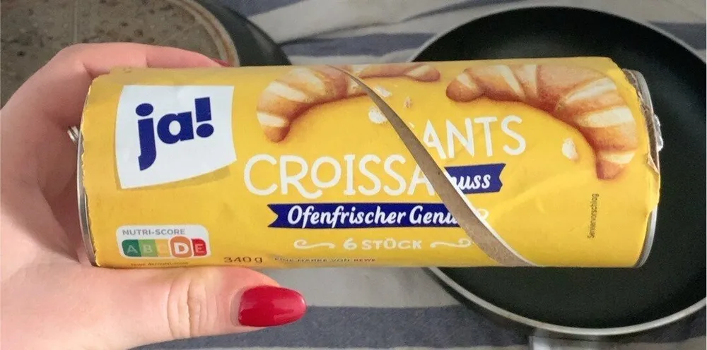 Croissantsteig zum Fertigbacken