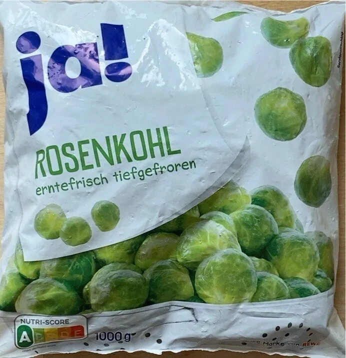 Rosenkohl erntefrisch tiefgefroren