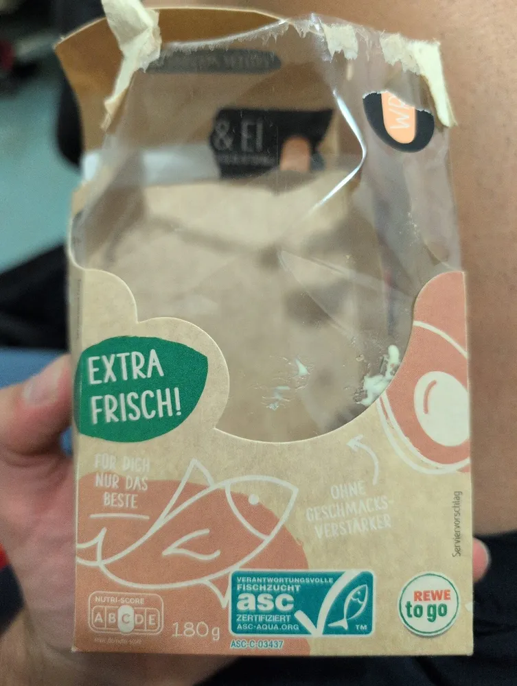 Wrap Lachs & Ei