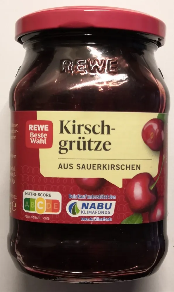 Kirschgrütze aus Sauerkirschen