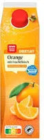 Orangensaft mit Fruchtfleisch