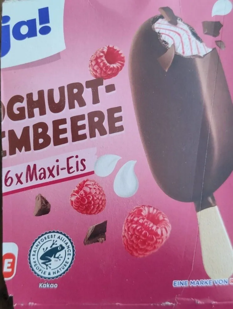 Joghurt Himbeere Eis