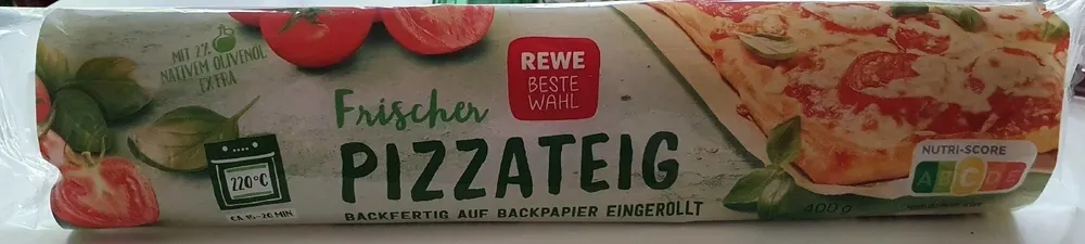 Frischer Pizzateig
