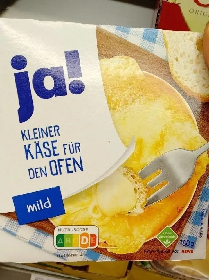 kleiner Käse für den Ofen