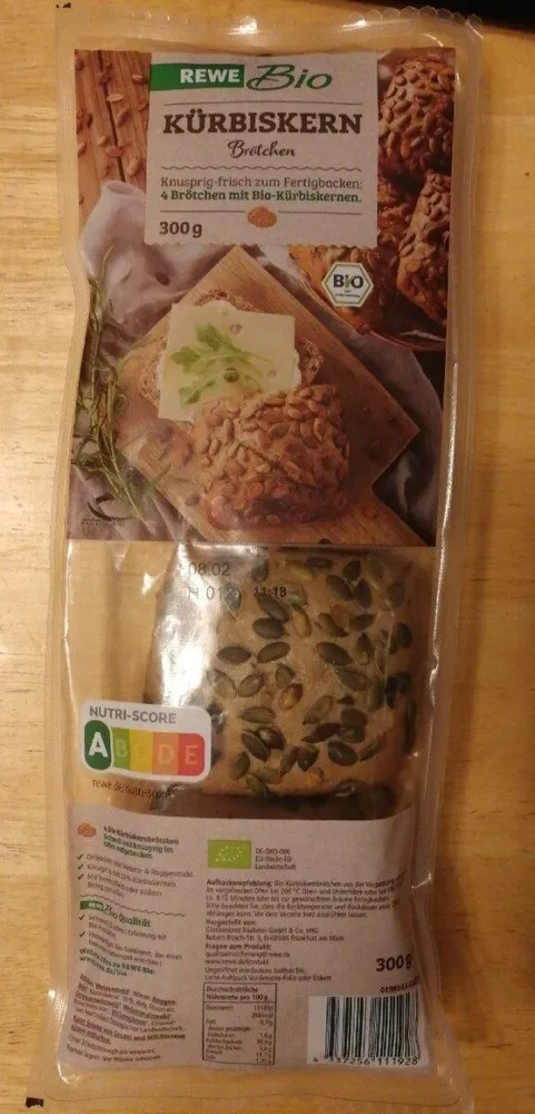 Kürbiskern Brötchen