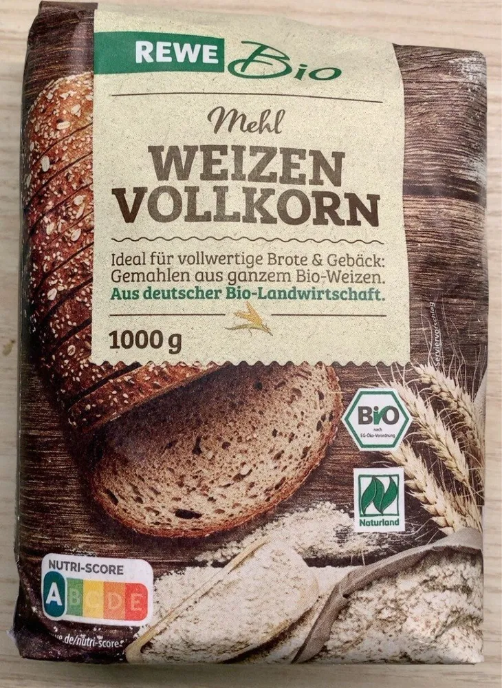 Bio-Weizenvollkornmehl