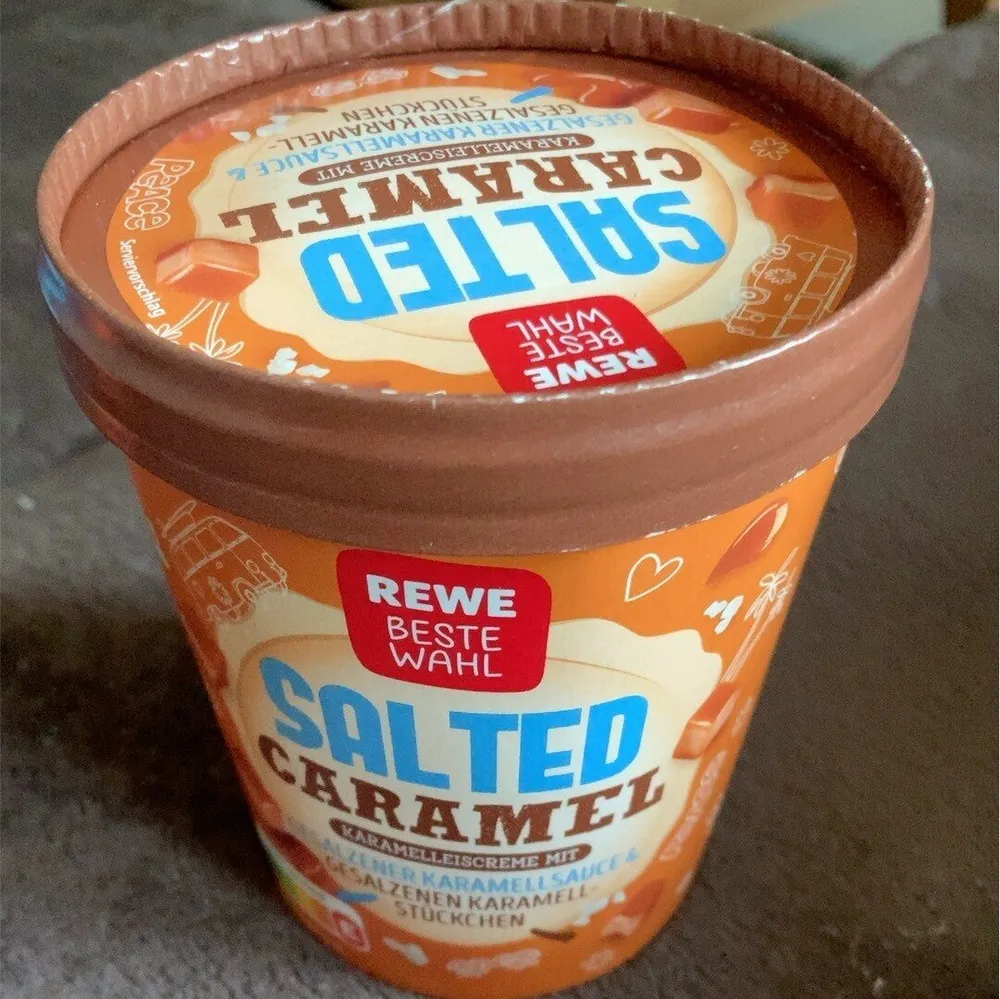 Salted Caramel Eis