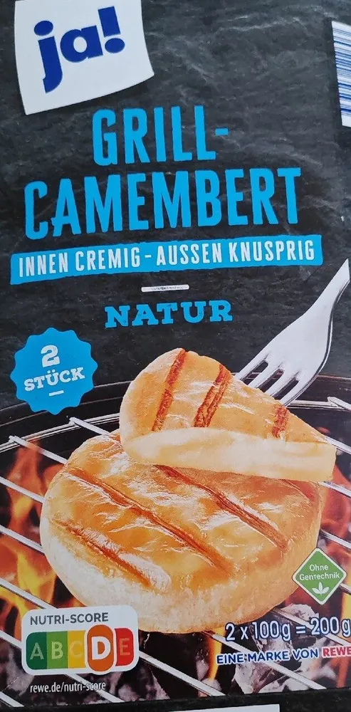 Grill-Camembert natur