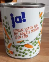 Erbsen mit Möhren, gr  Dose