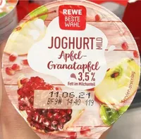 Joghurt Apfel-Granatapfel