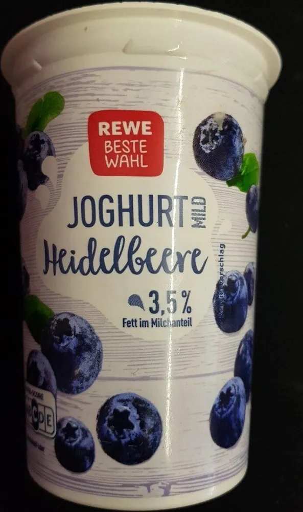 Joghurt mild Heidelbeere