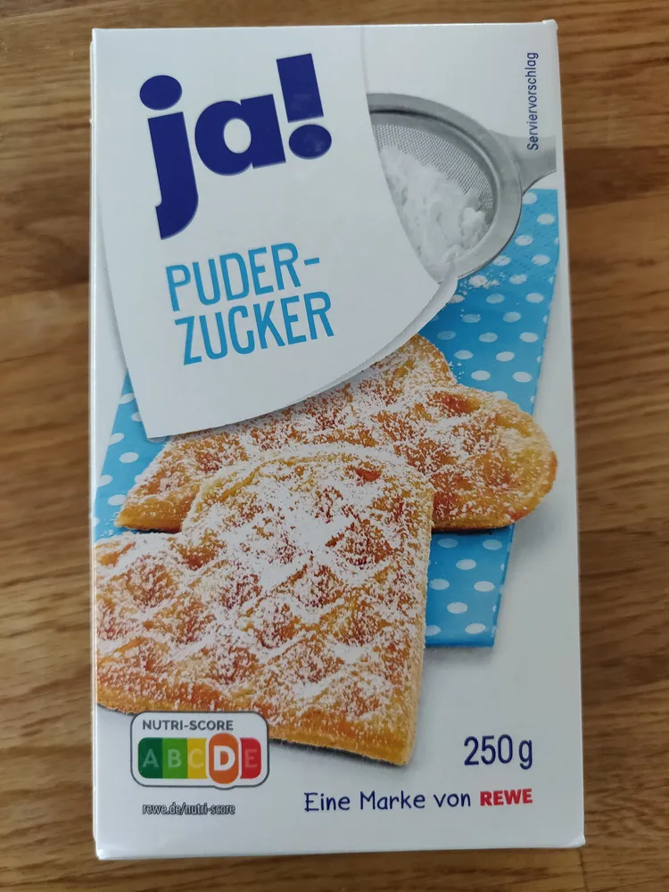 Puderzucker