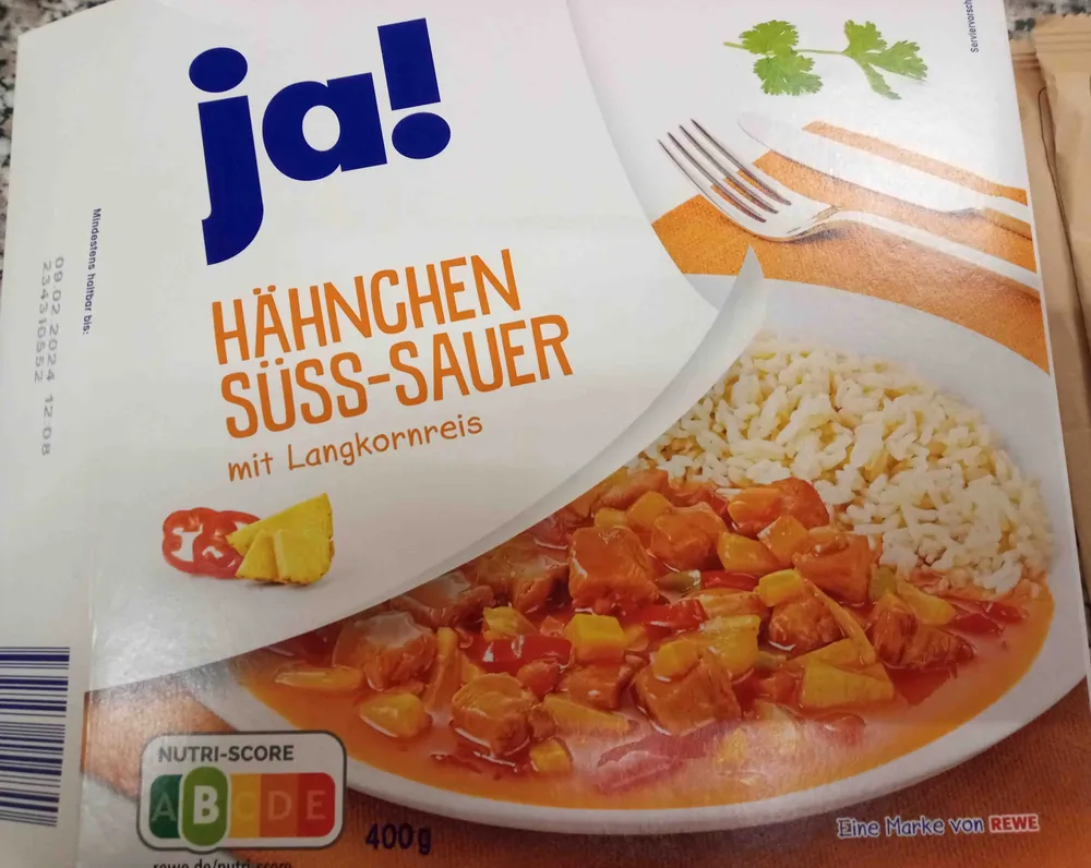 Hähnchen süss-sauer
