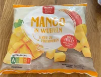 Mango in Würfeln