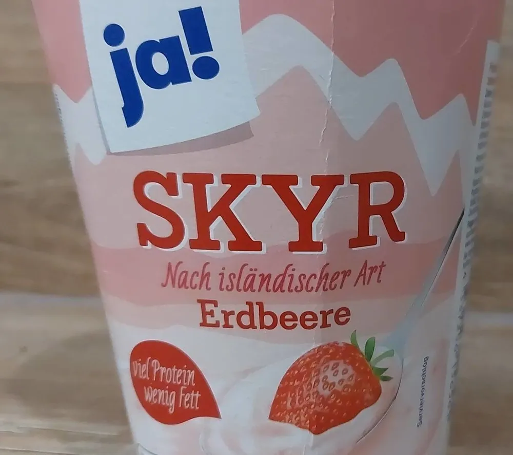 Skyr Erdbeere