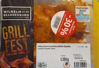 Hähnchen-Innenbrustfilet-Speiße