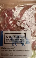 Kaisersülze mit Zucker und Süßungsmitteln