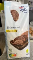 Bio Schwarzbrot Brotbackmischung Glutenfrei
