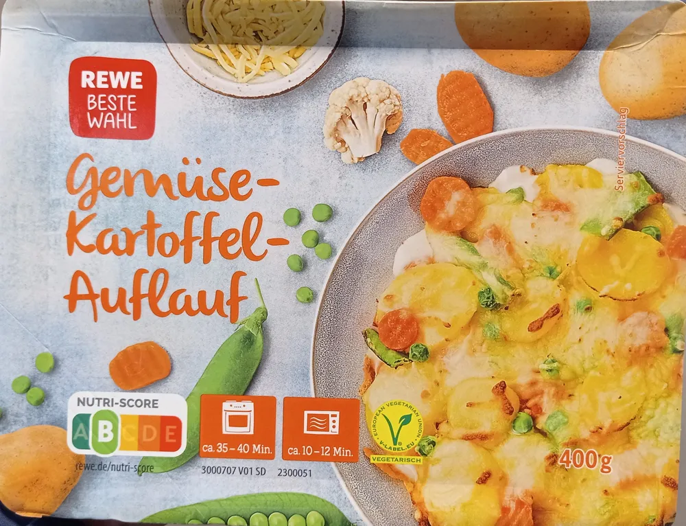 Gemüse-Kartoffel-Auflauf