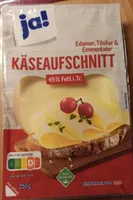 Käseaufschnitt 45% Fett i.Tr.