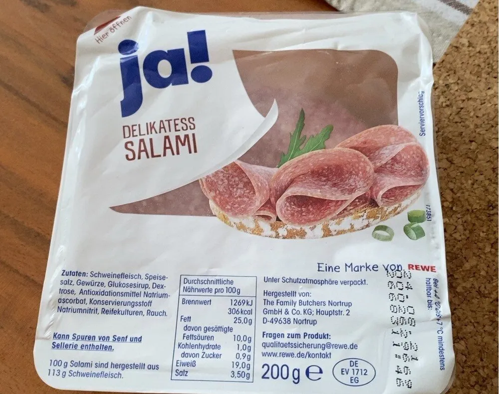 Delikatess Salami