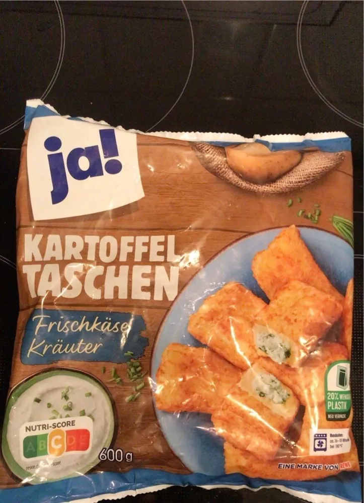Kartoffel Taschen - Frischkäse Kräuter