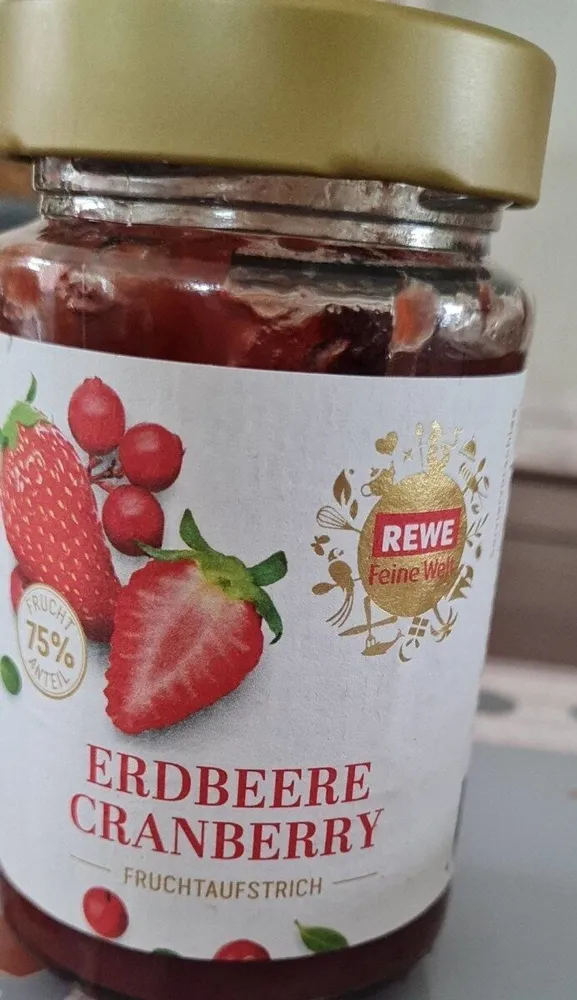 Erdbeere Cranberry Fruchtaufstrich