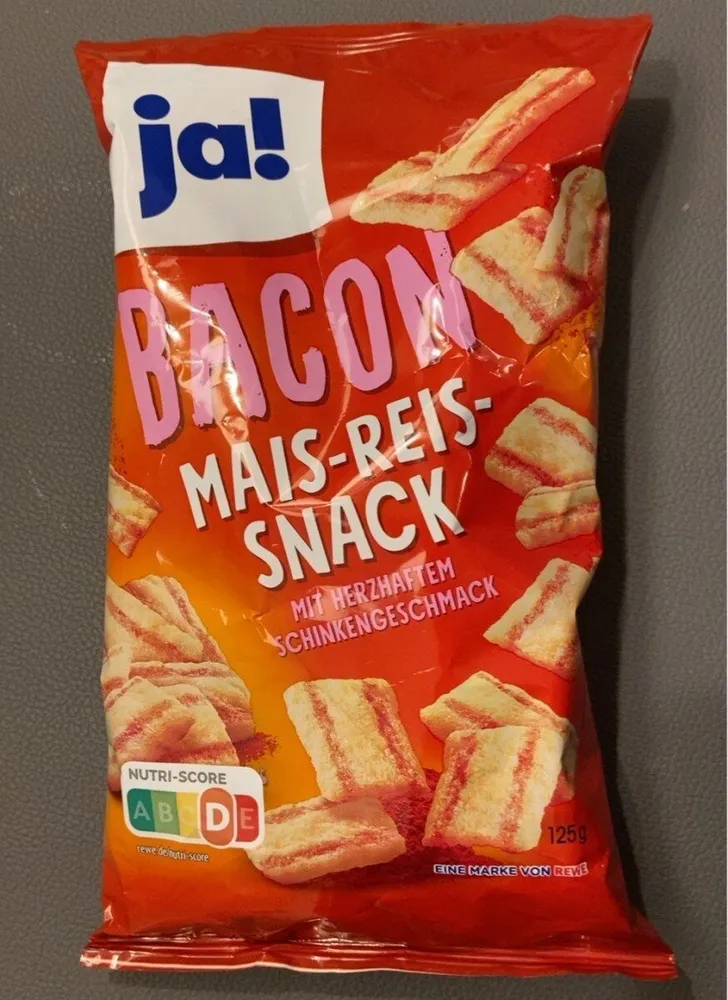 Bacon Mais-Reis-Snack