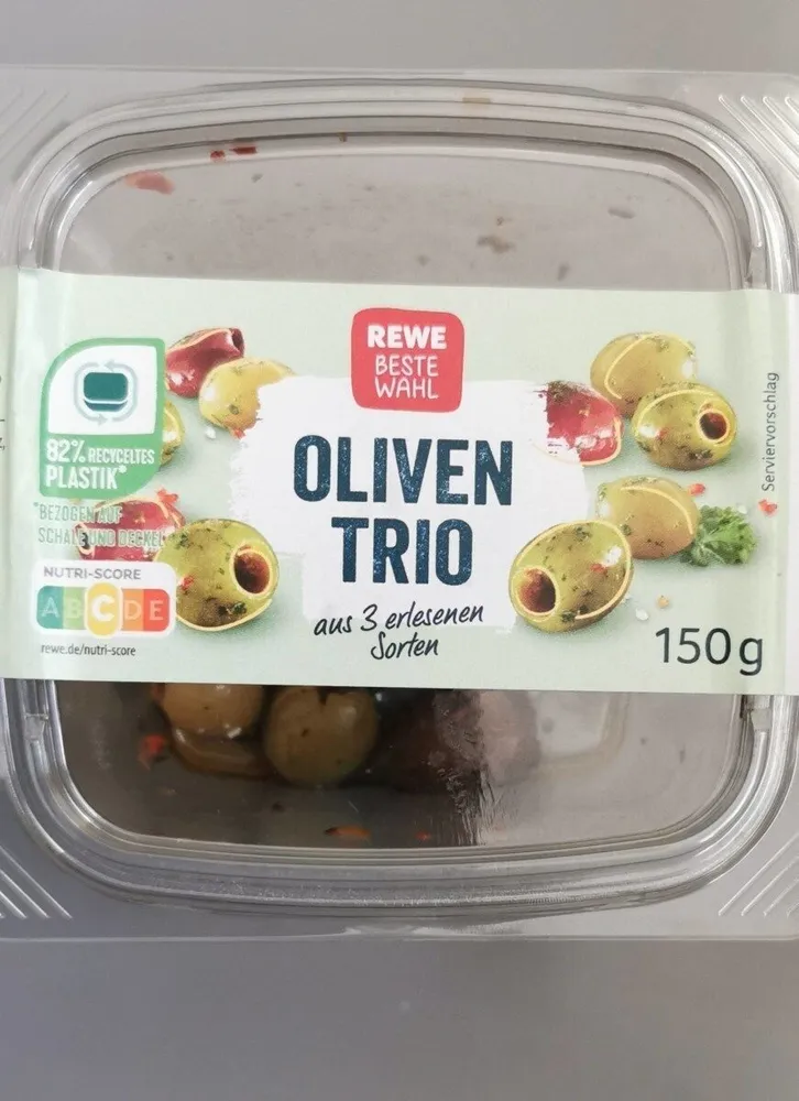Oliven Trio aus 3 erlesenen Sorten