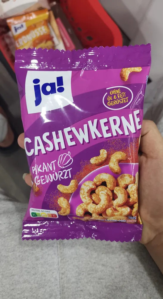 Cashewkerne Pikant gewürzt