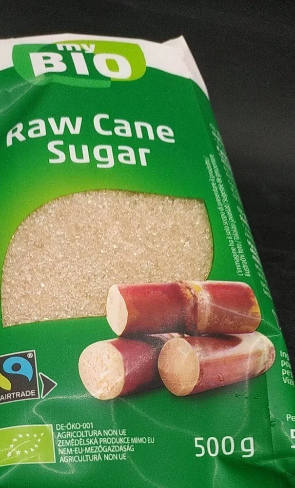 Rawe cane sugar
