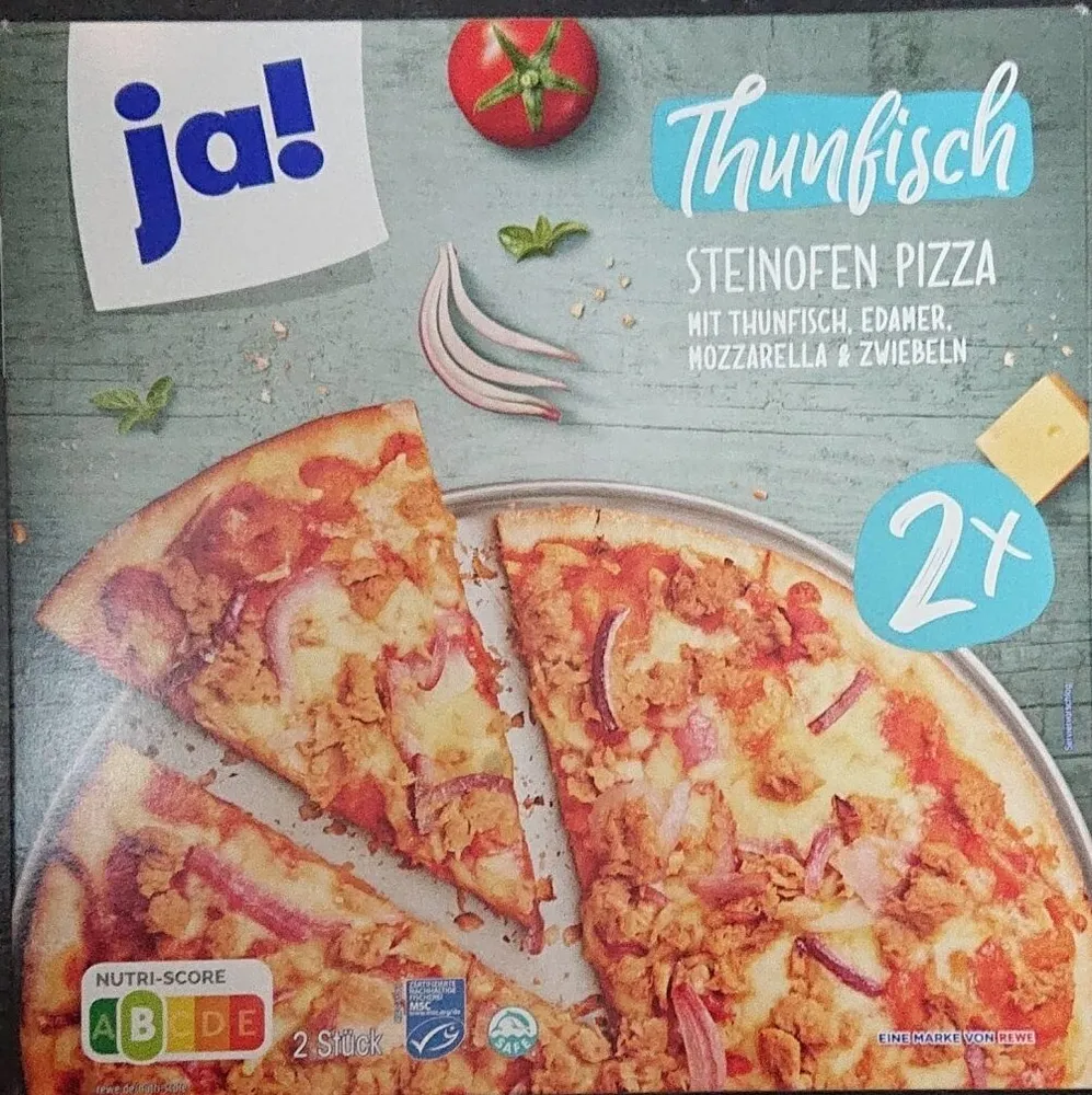 Thunfish Steinofen pizza