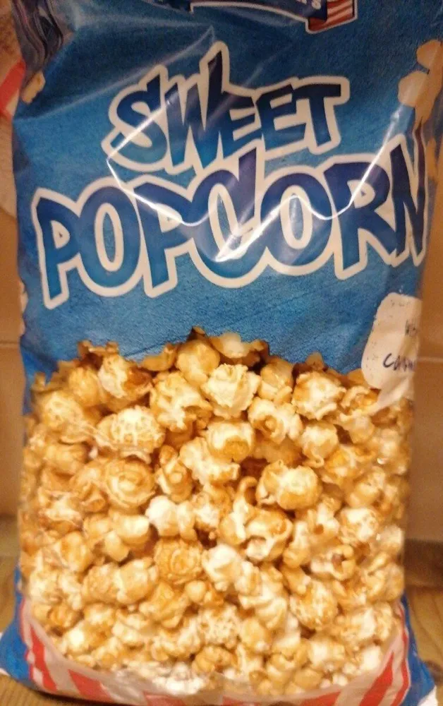 SWEET POPCORN  with caramel