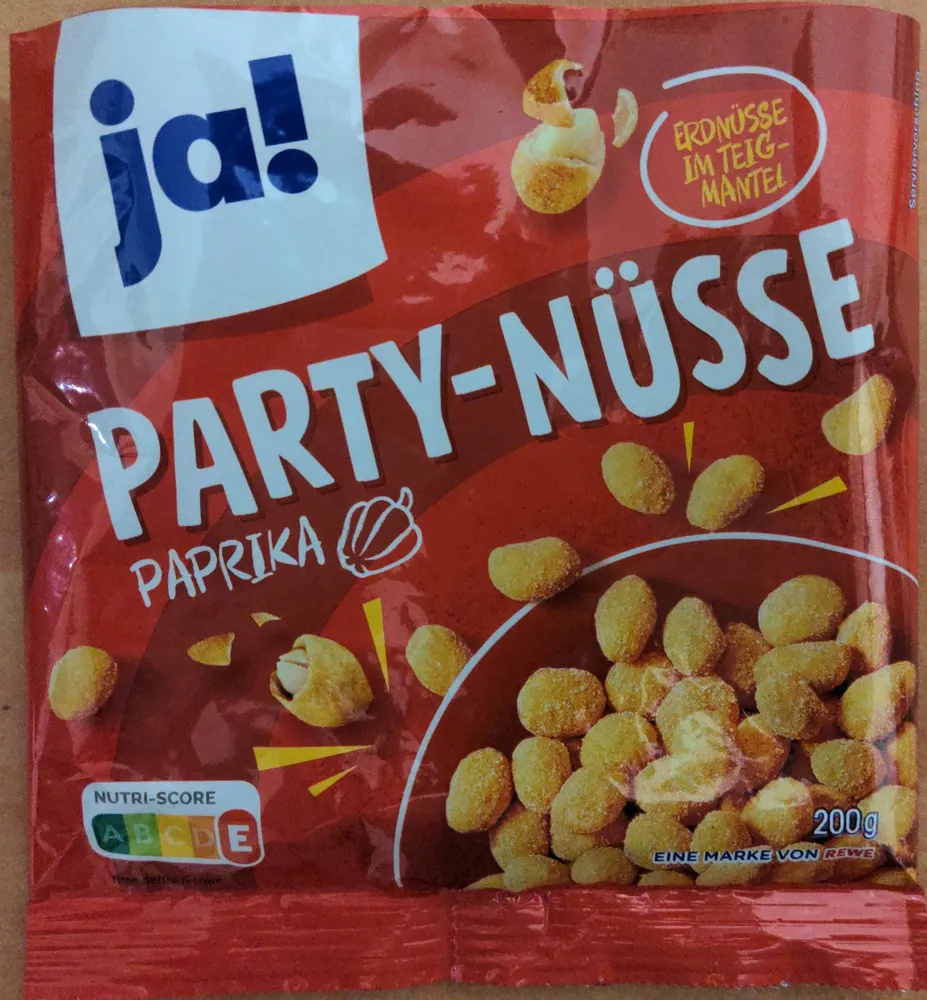 Party-Nüsse Paprika