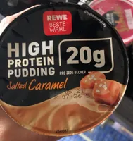 High Protein Pudding Salted Caramel