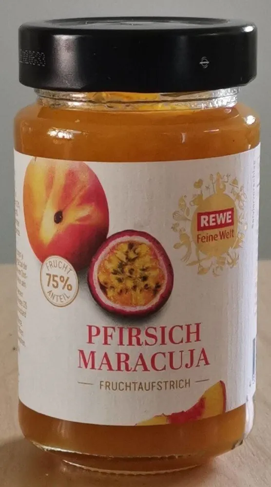 Pfirsich Maracuja Fruchtaufstrich